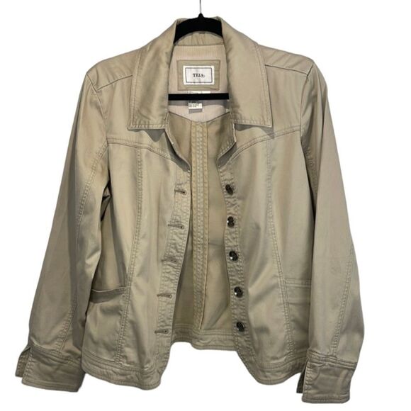 Tria Jacket Long Sleeve Button up - Picture 1 of 9